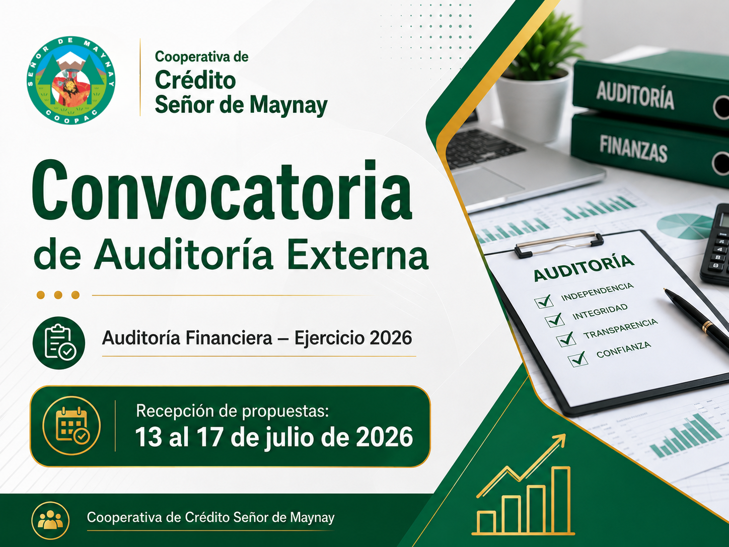 Convocatoria de Auditoría Externa